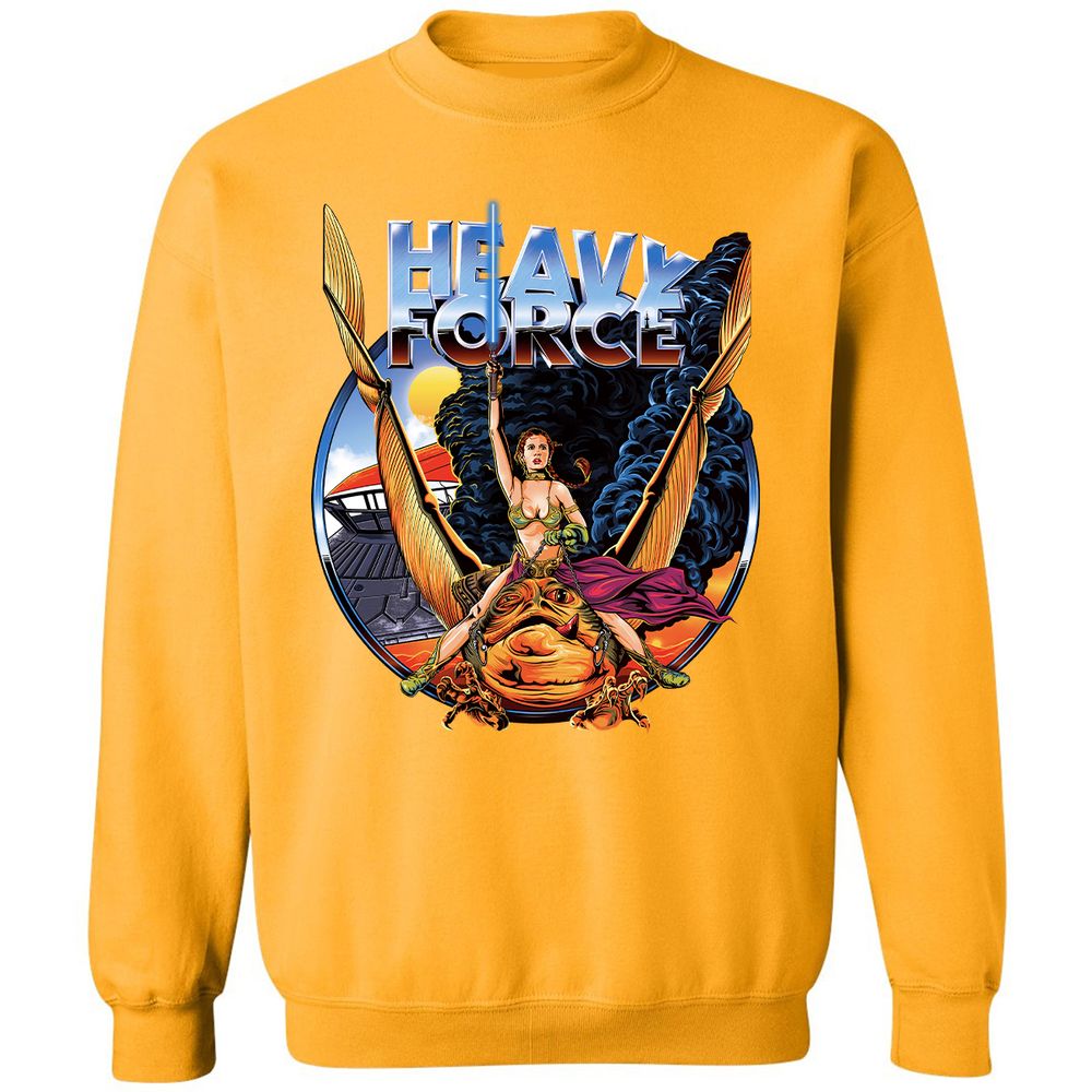 Classic Unisex Sweatshirt - P1XTLVNM - Gold - 11