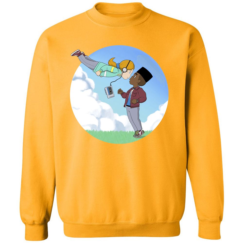 Classic Unisex Sweatshirt - Z8NKBKWB - Gold - 11