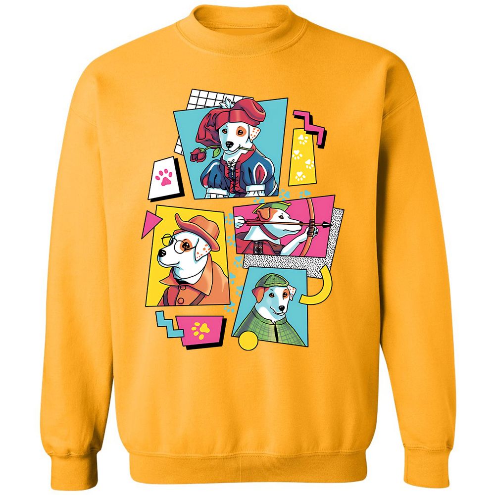 Classic Unisex Sweatshirt - EAQ3HAJQ - Gold - 11