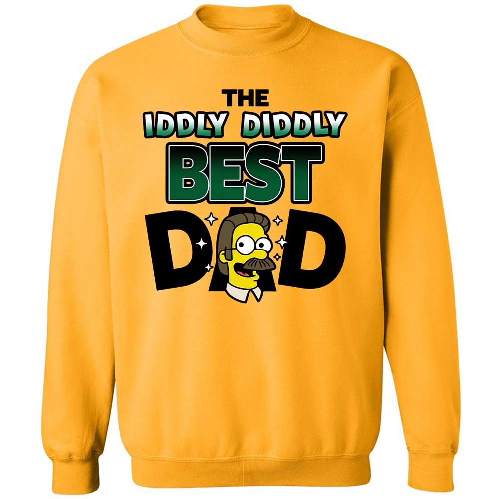 The Iddly diddly best dad - Gold - 11