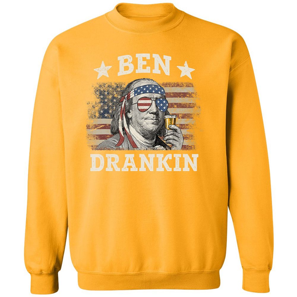 Classic Unisex Sweatshirt - G4BLBP9Z - Gold - 11