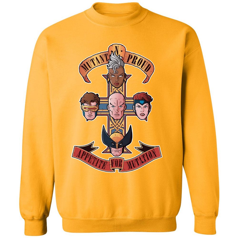 Classic Unisex Sweatshirt - BCRN5CC6 - Gold - 11