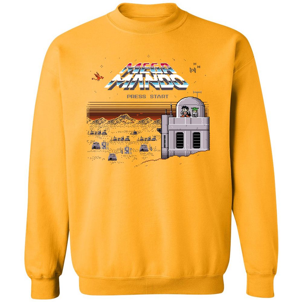 Classic Unisex Sweatshirt - J6L2BX6D - Gold - 11