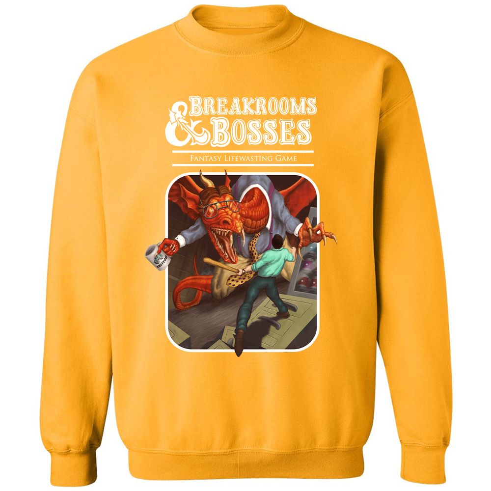 Classic Unisex Sweatshirt - FB9UWR8R - Gold - 11