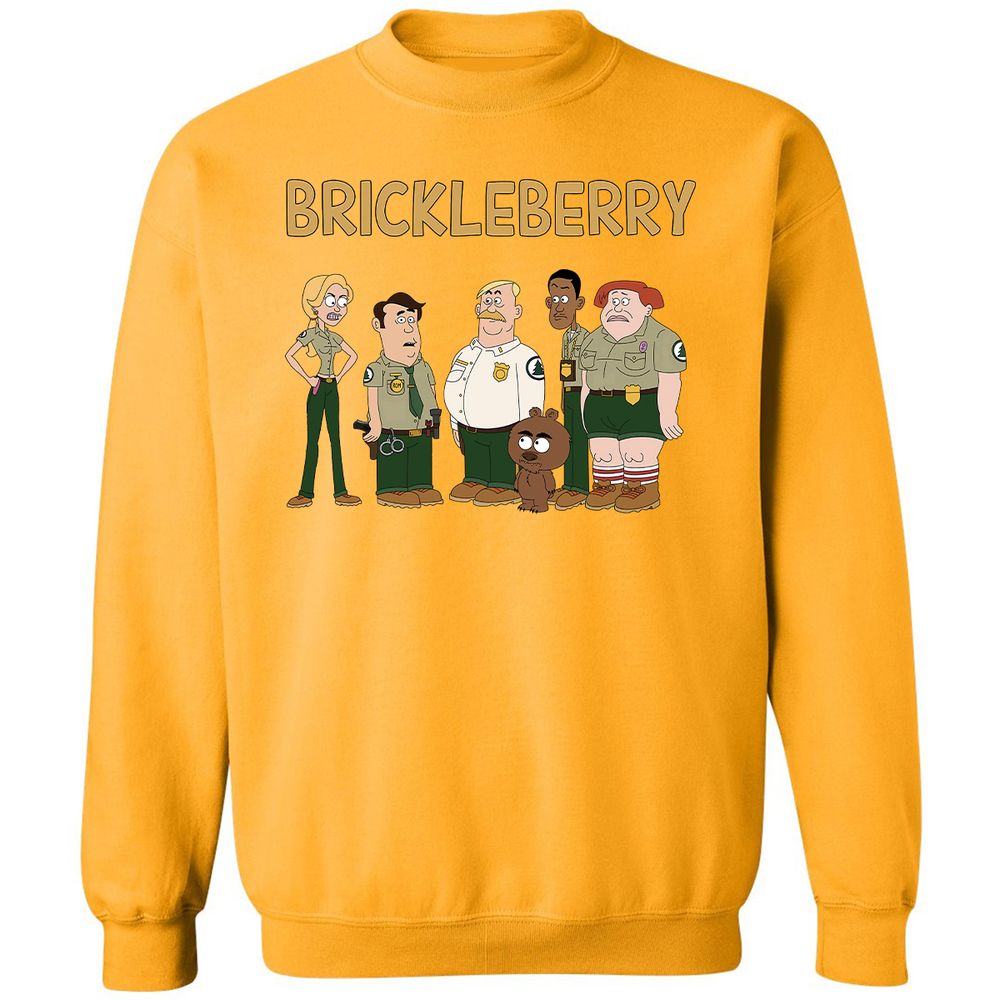 Classic Unisex Sweatshirt - HMWV8PYQ - Gold - 11