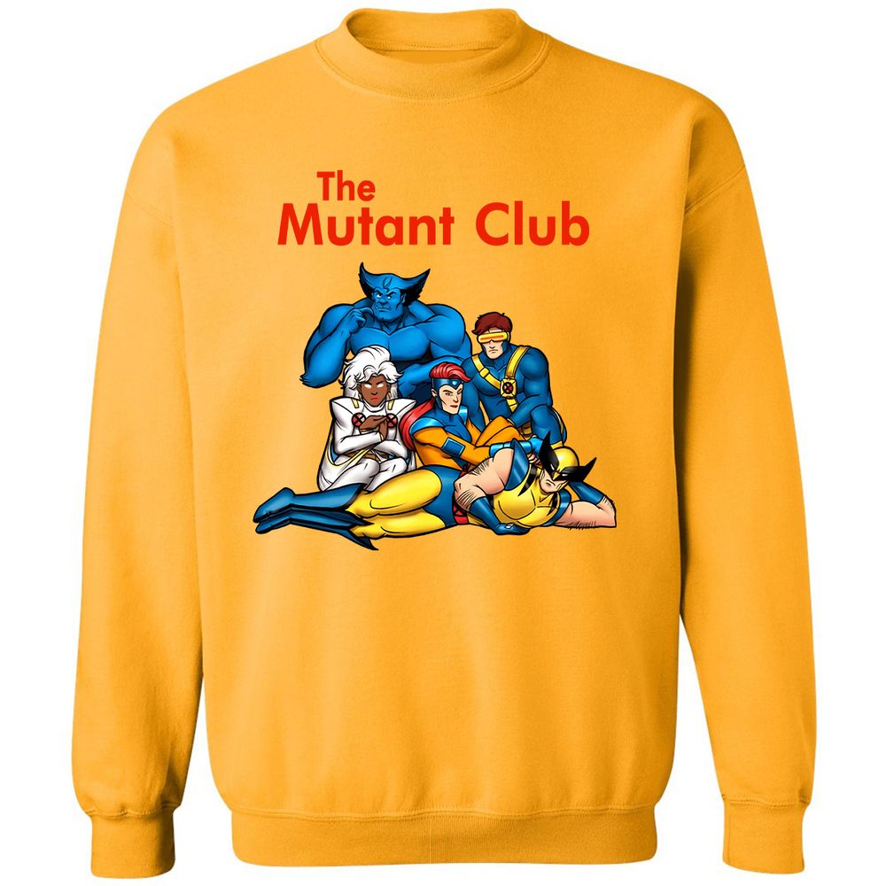 Classic Unisex Sweatshirt - YXQHZERJ - Gold - 11