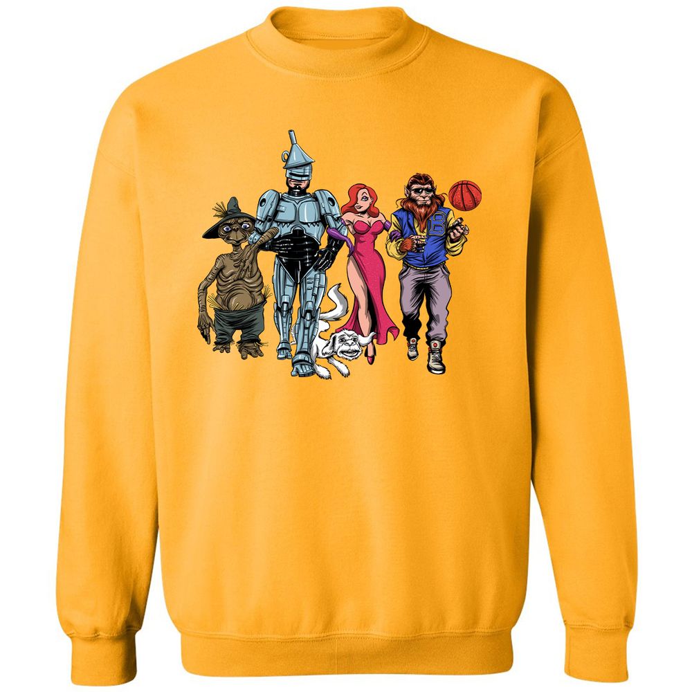 Classic Unisex Sweatshirt - CPV3C5KR - Gold - 11