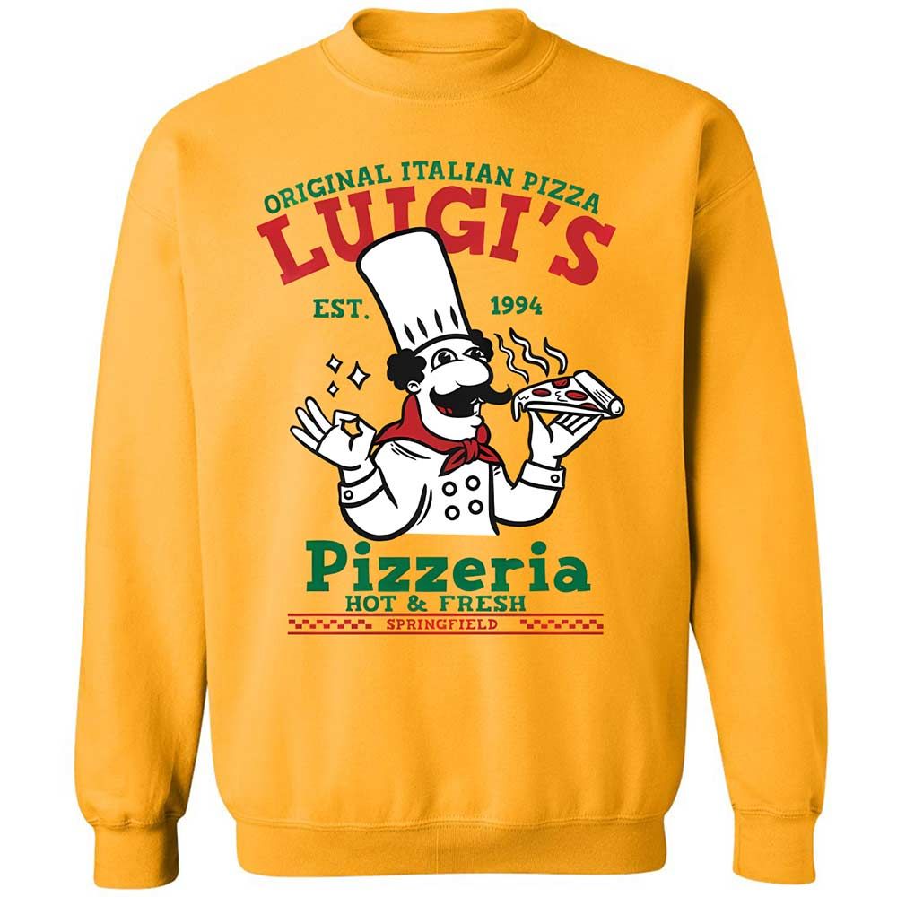Classic Unisex Sweatshirt - LVWA7TU4 - Gold - 11