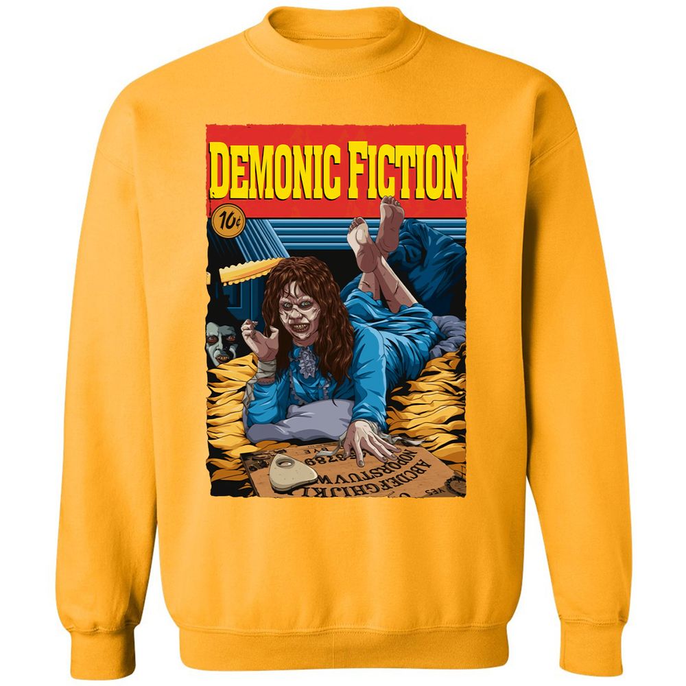 Classic Unisex Sweatshirt - QMSJ6RVU - Gold - 11