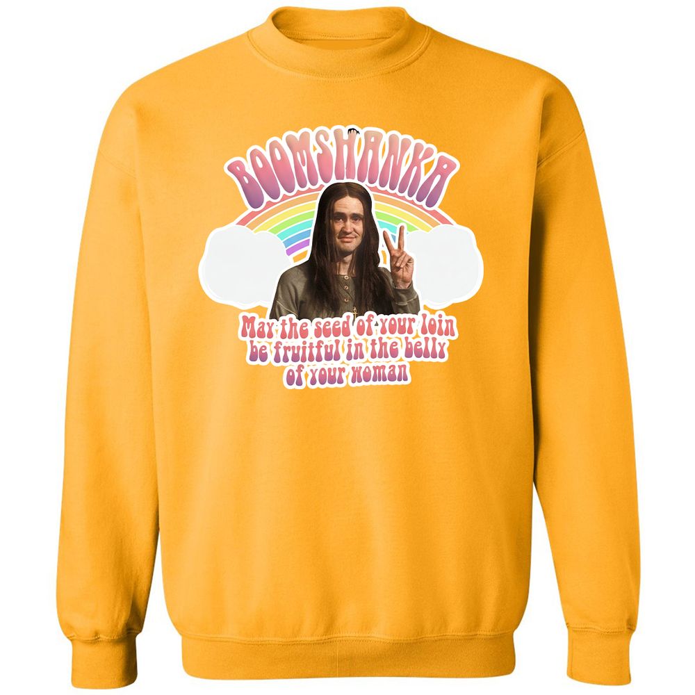 Classic Unisex Sweatshirt - 8JGBQ844 - Gold - 11