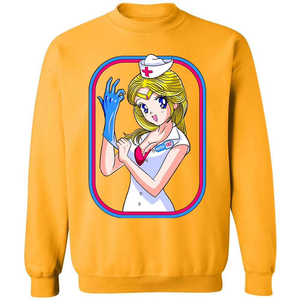 Classic Unisex Sweatshirt - YGB5FL96 - Gold - 11