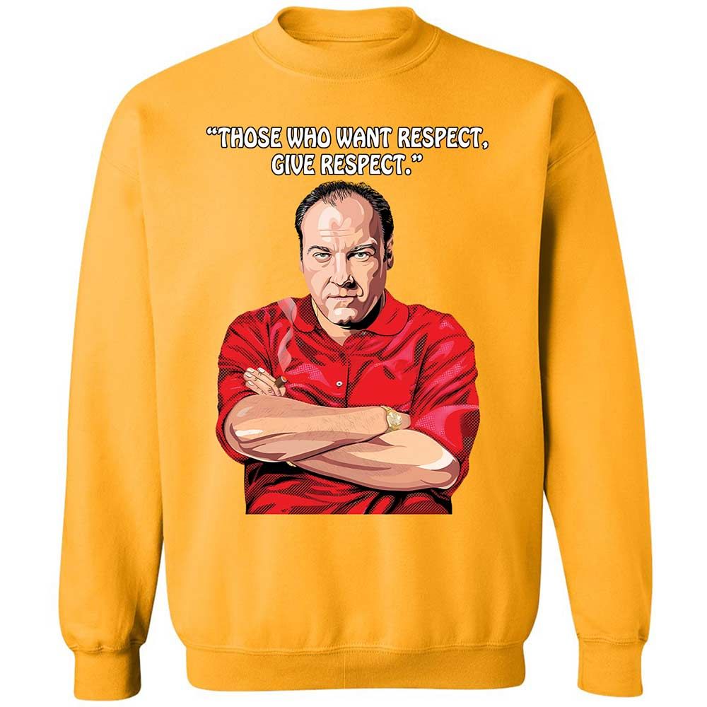 Classic Unisex Sweatshirt - W2RT5529 - Gold - 11