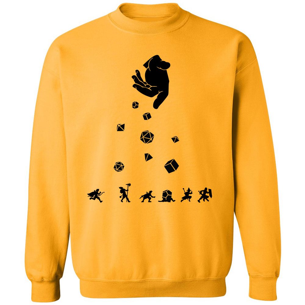 Classic Unisex Sweatshirt - 2CT49H71 - Gold - 11