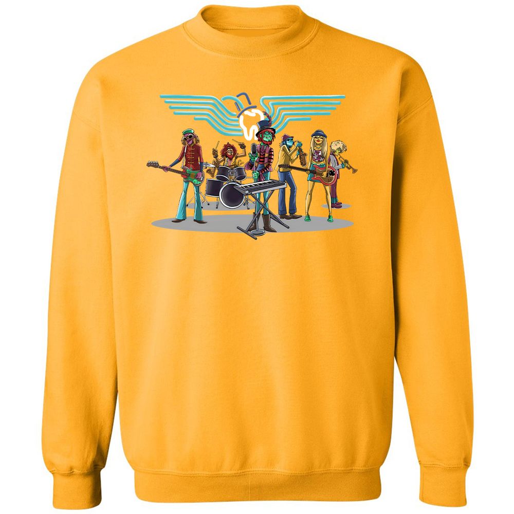 Classic Unisex Sweatshirt - 3NSAG598 - Gold - 11