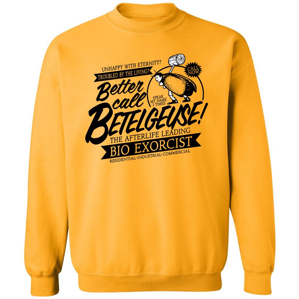 Classic Unisex Sweatshirt - J2N7ZNZQ - Gold - 11