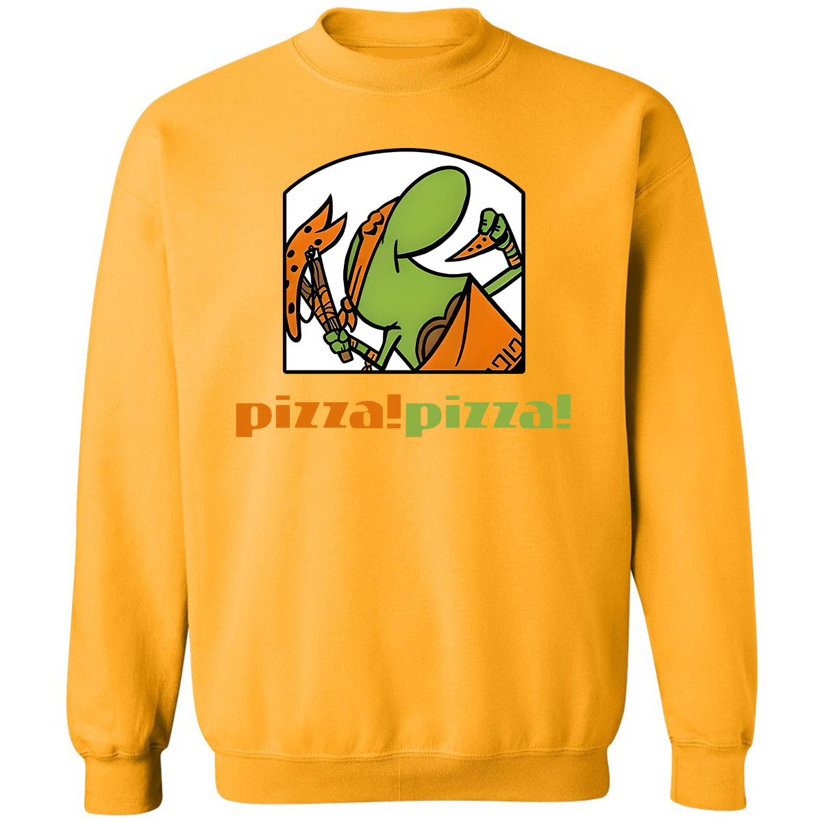 Classic Unisex Sweatshirt - XPQJJ3CU - Gold - 11