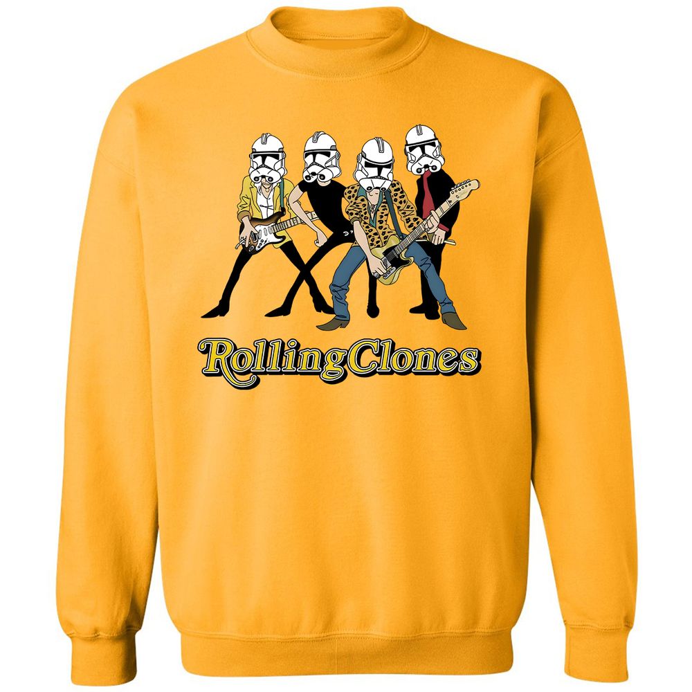 Classic Unisex Sweatshirt - STQNH2QS - Gold - 11