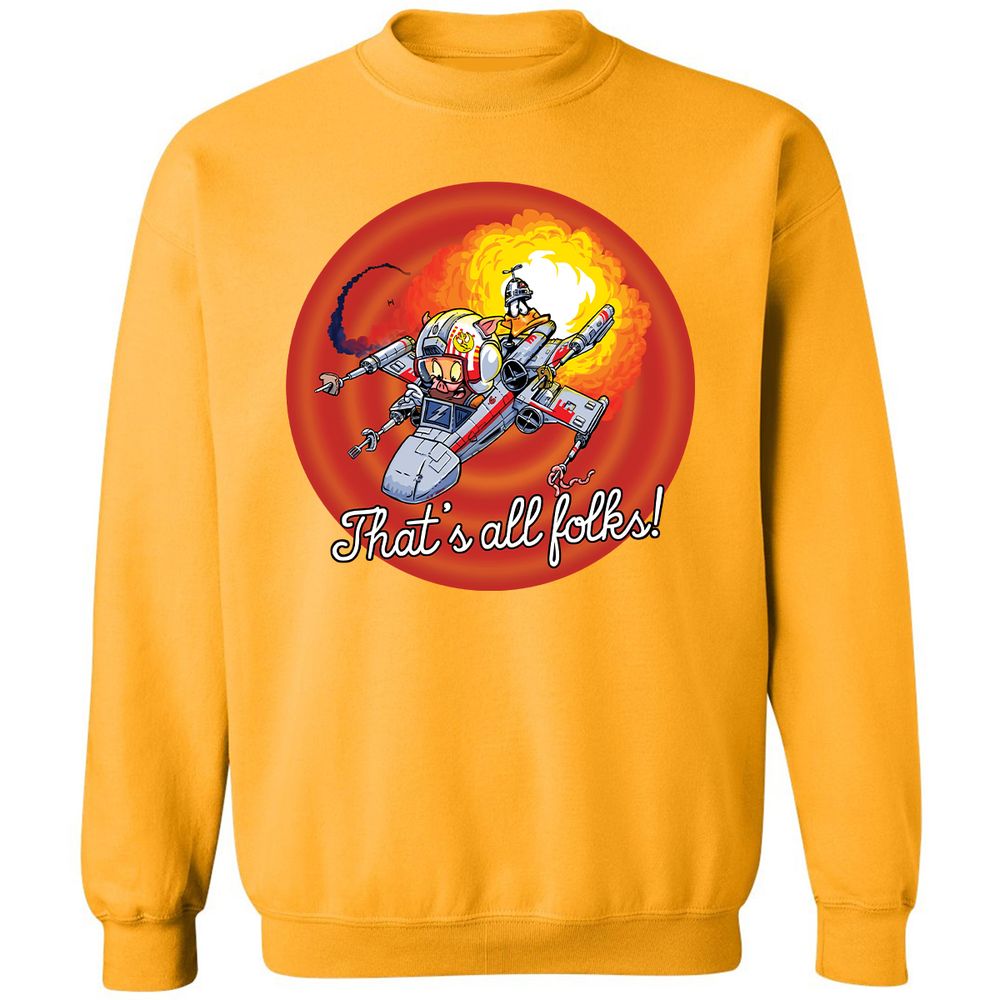 Classic Unisex Sweatshirt - CJVV34RQ - Gold - 11