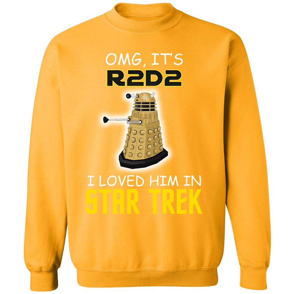 Classic Unisex Sweatshirt - QANUG3BM - Gold - 11