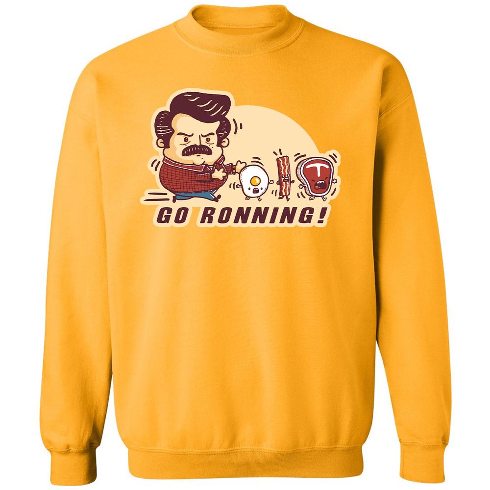 Classic Unisex Sweatshirt - 6UZN5JSK - Gold - 11