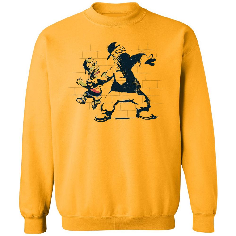 Classic Unisex Sweatshirt - LKM9M1TC - Gold - 11