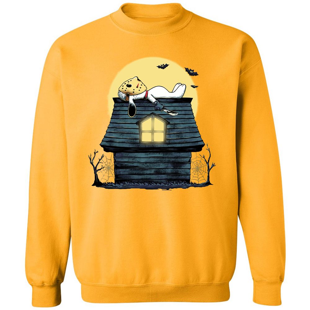 Classic Unisex Sweatshirt - 4BDA8TJL - Gold - 11