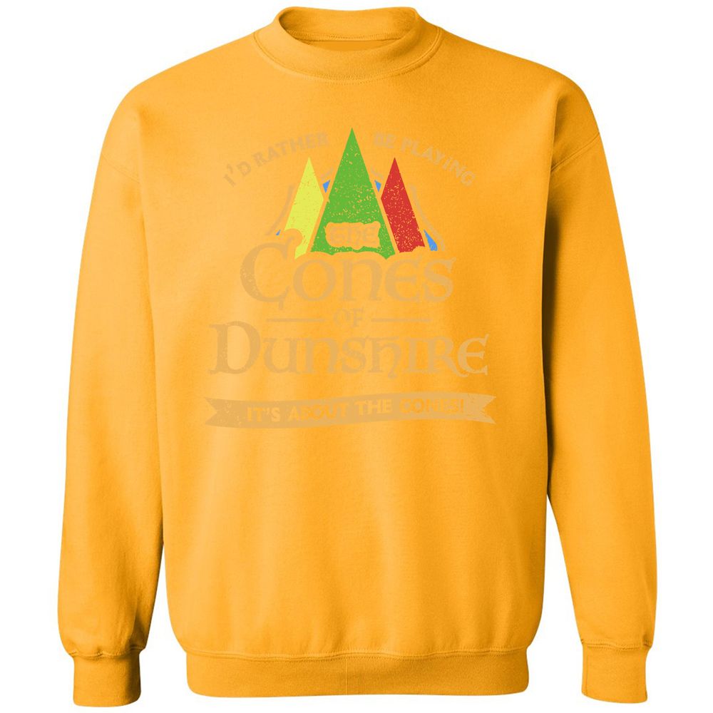 Classic Unisex Sweatshirt - Z7GDXCUS - Gold - 11