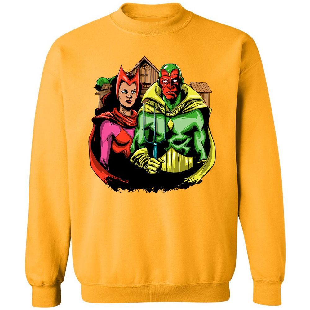 Classic Unisex Sweatshirt - 9W2M5JM7 - Gold - 11