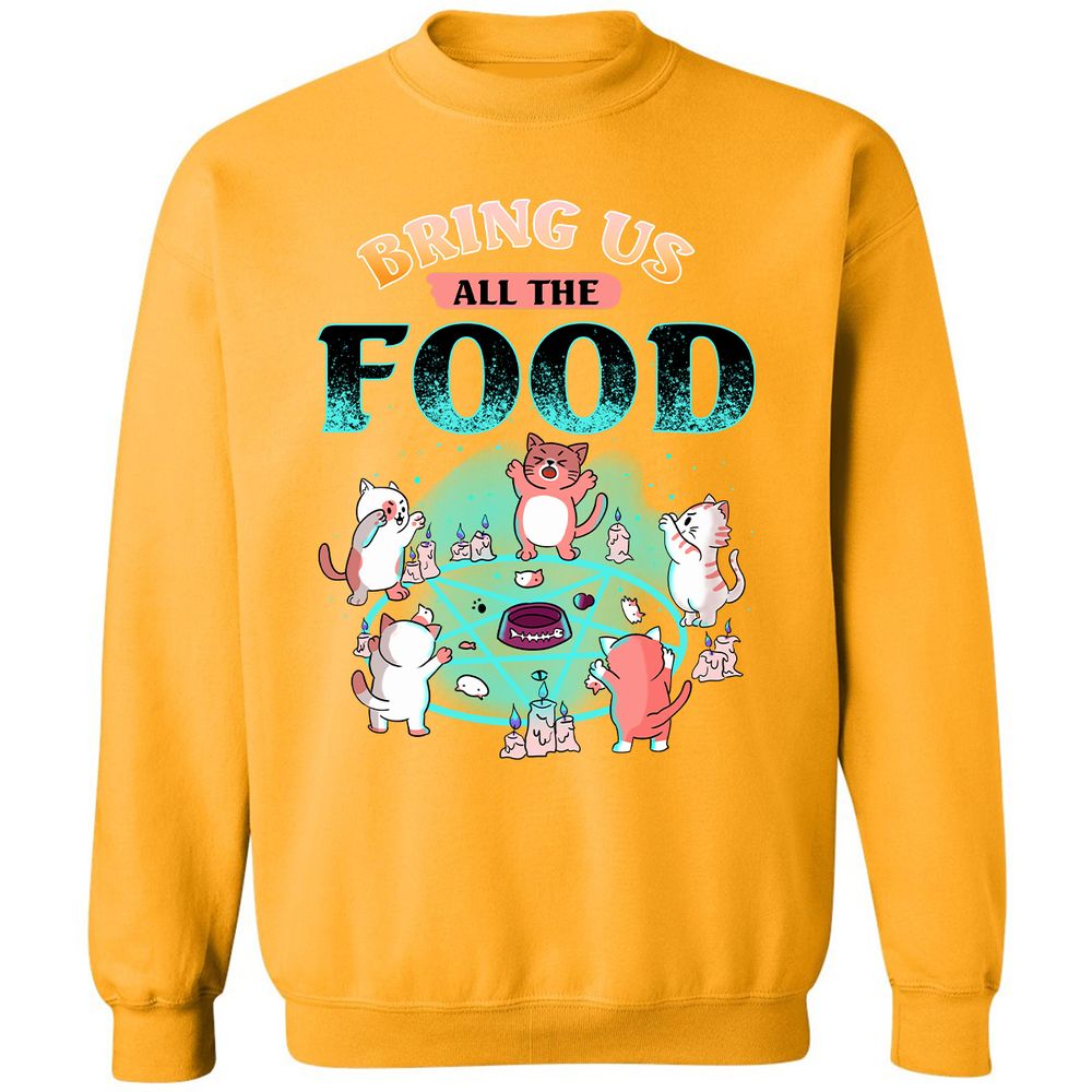 Classic Unisex Sweatshirt - UAH3TKDH - Gold - 11