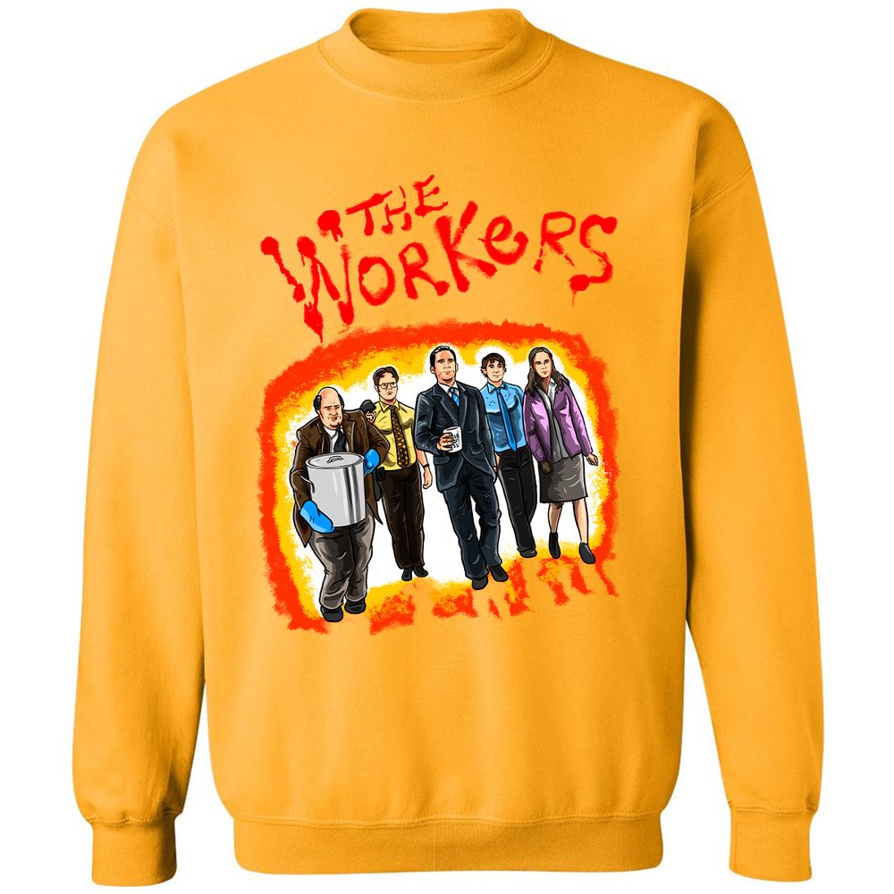 Classic Unisex Sweatshirt - X7L3CFBS - Gold - 11