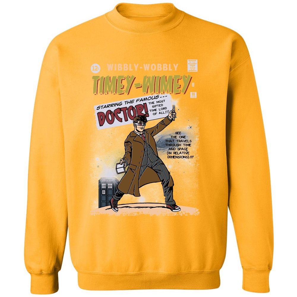 Classic Unisex Sweatshirt - P1ENLC83 - Gold - 11