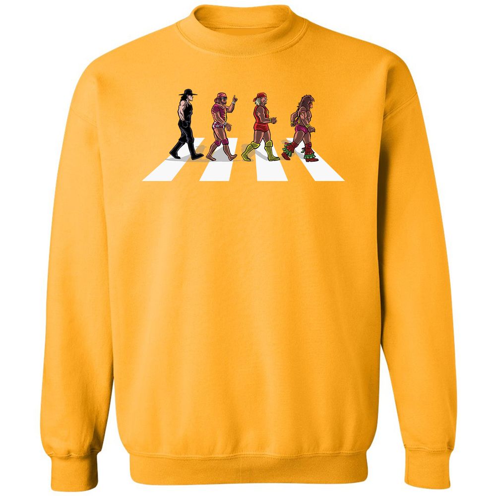 Classic Unisex Sweatshirt - TBR2LZGK - Gold - 11