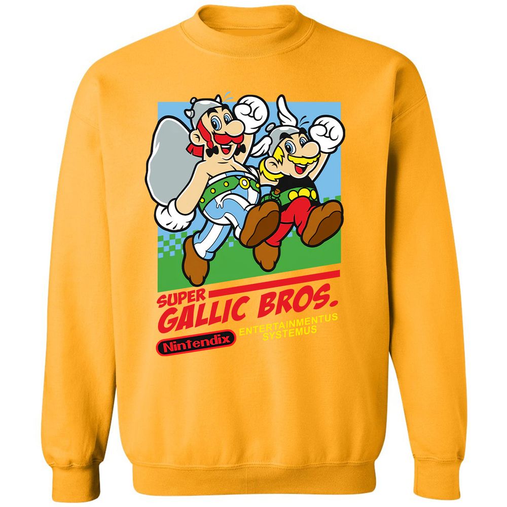 Classic Unisex Sweatshirt - 7JVAW555 - Gold - 11