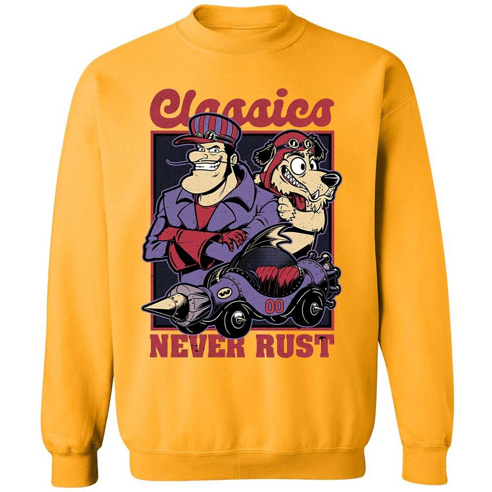Classic Unisex Sweatshirt - VPYYU5WV - Gold - 11