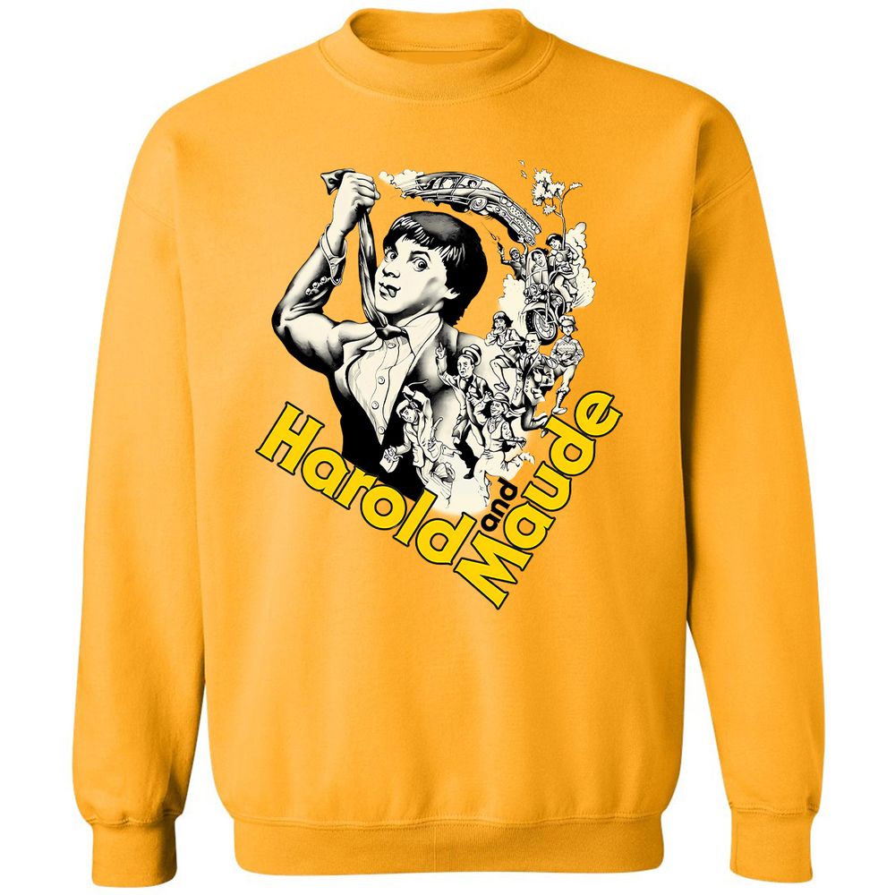 Classic Unisex Sweatshirt - Q8ZWV8F6 - Gold - 11