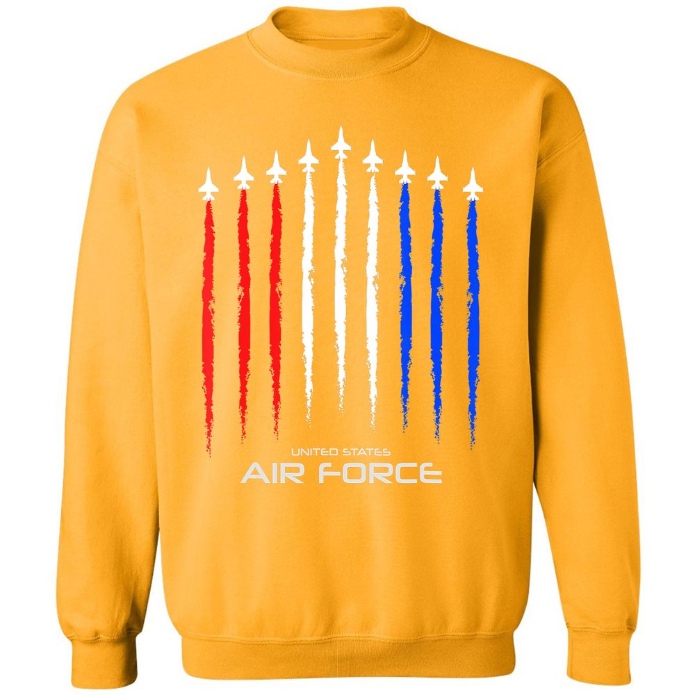 Classic Unisex Sweatshirt - M3B9JQHZ - Gold - 11
