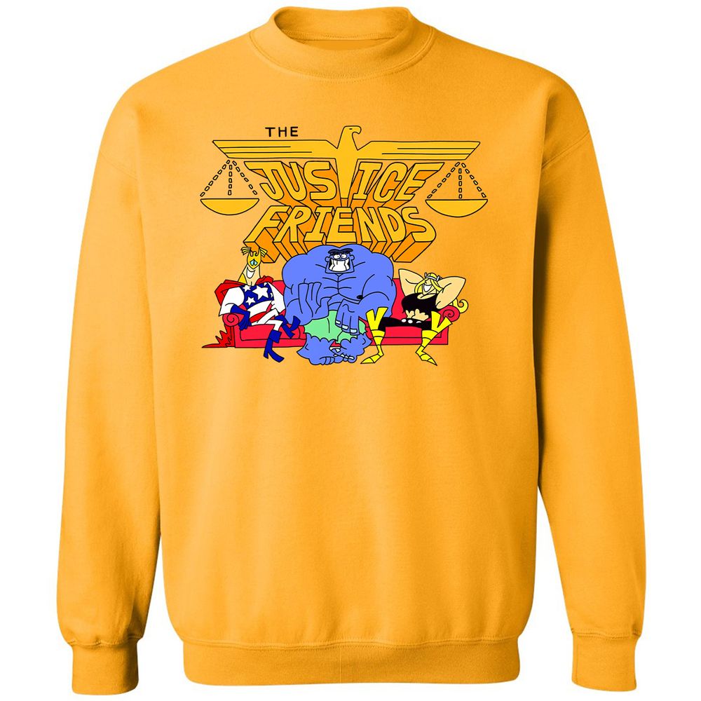 Classic Unisex Sweatshirt - 6DR7SCZ4 - Gold - 11