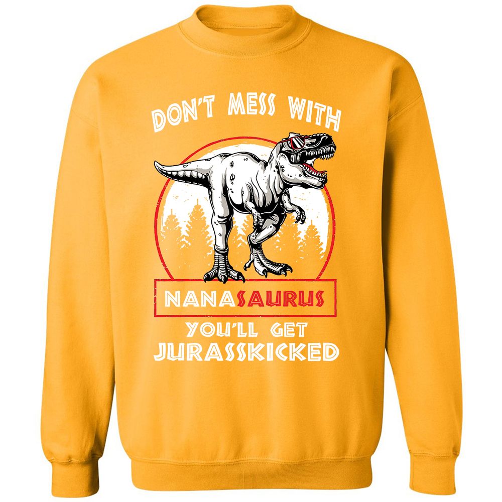 Classic Unisex Sweatshirt - Q4H16CZ6 - Gold - 11
