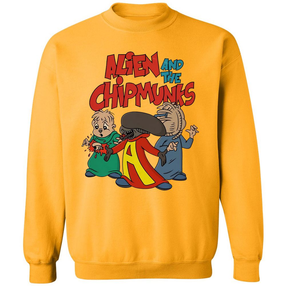 Classic Unisex Sweatshirt - U593A7WU - Gold - 11