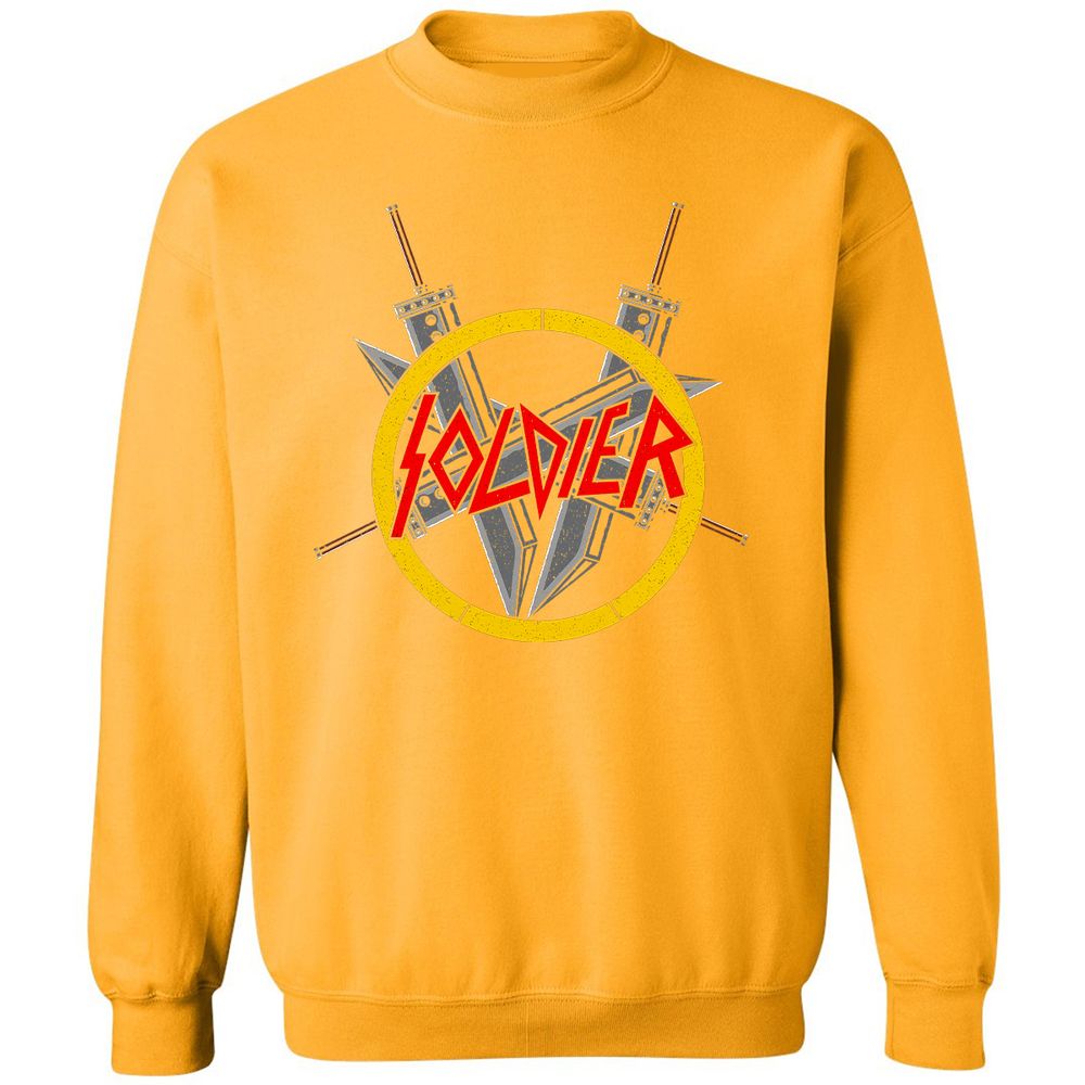Classic Unisex Sweatshirt - E948EJ4Y - Gold - 11