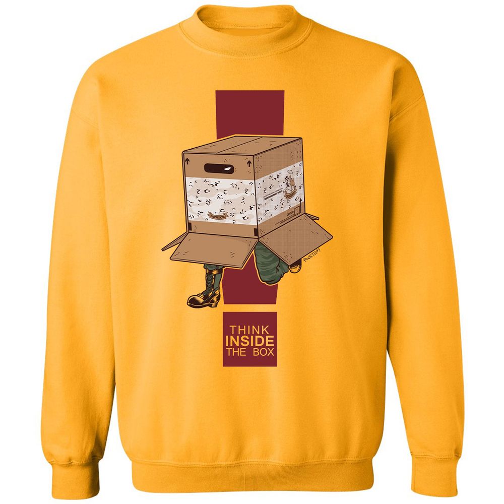 Classic Unisex Sweatshirt - KHM9ULY5 - Gold - 11