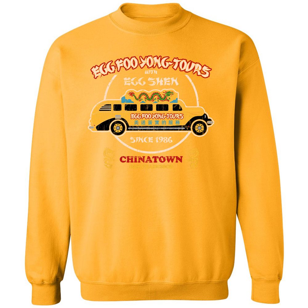 Classic Unisex Sweatshirt - 1TWB8S73 - Gold - 11