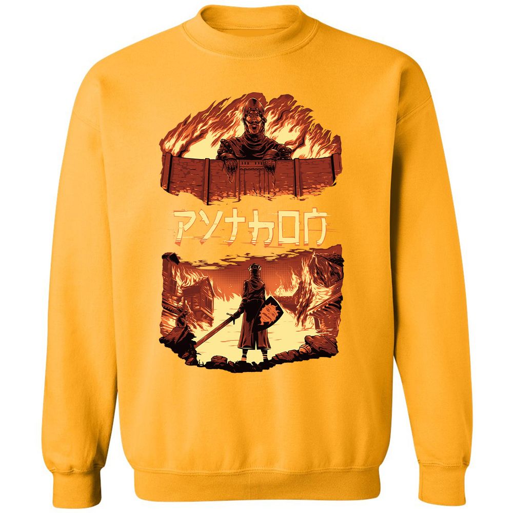 Classic Unisex Sweatshirt - WDL86W9L - Gold - 11