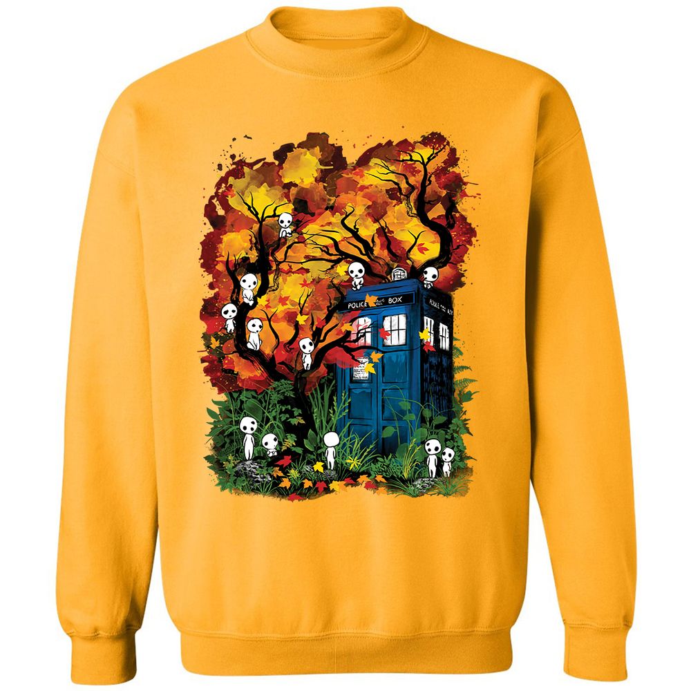 Classic Unisex Sweatshirt - HUWZB4TG - Gold - 11