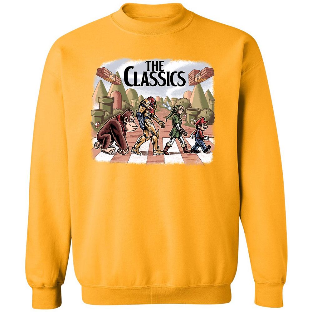 Classic Unisex Sweatshirt - TLSBRKJ1 - Gold - 11