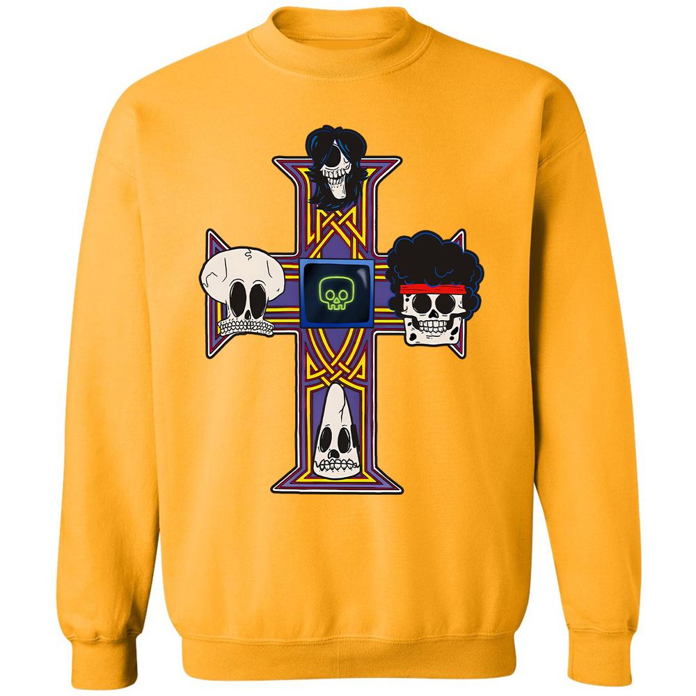 Classic Unisex Sweatshirt - V136VAW3 - Gold - 11