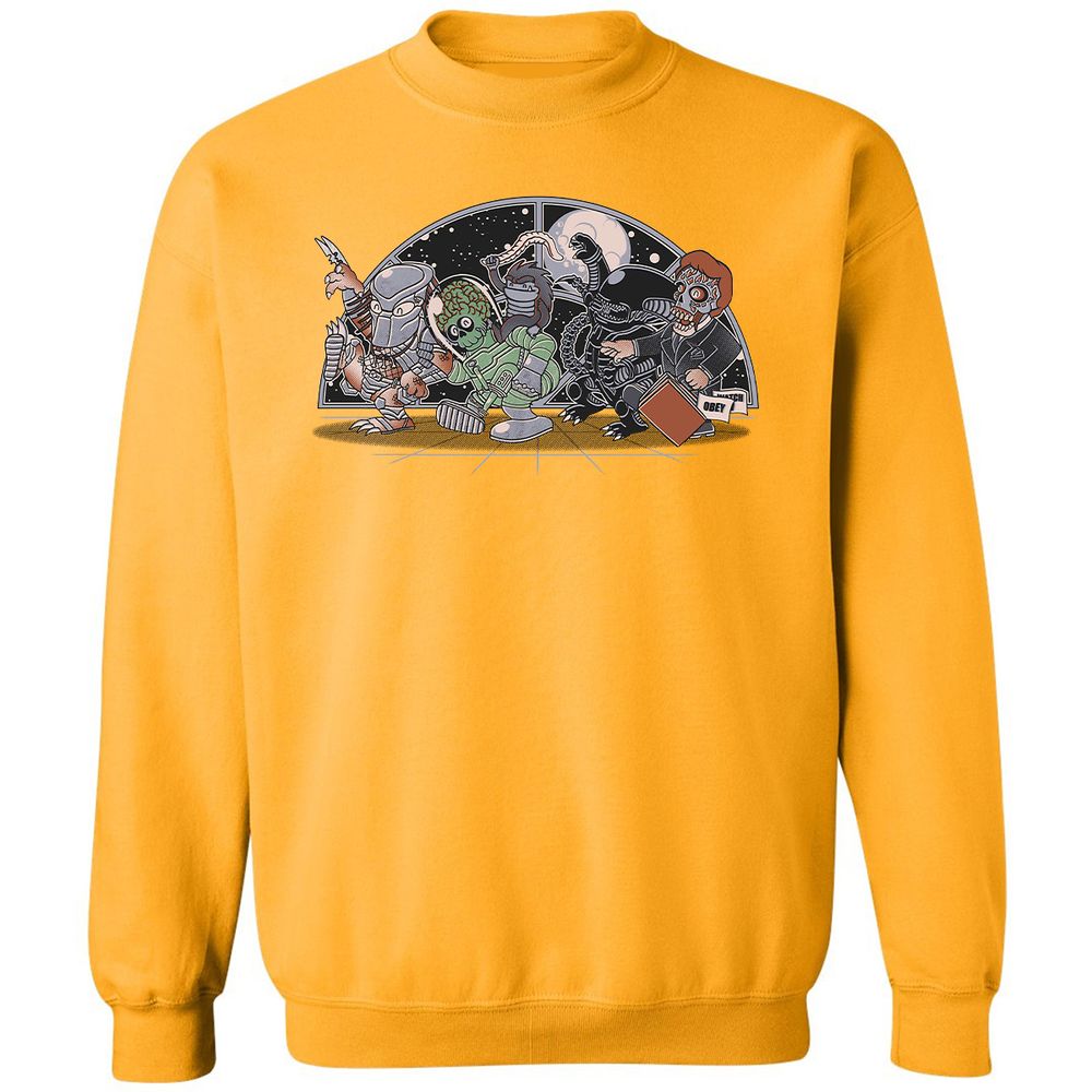 Classic Unisex Sweatshirt - 7M8ZQV8W - Gold - 11