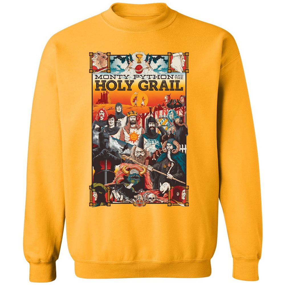 Classic Unisex Sweatshirt - 7SZGJTPW - Gold - 11