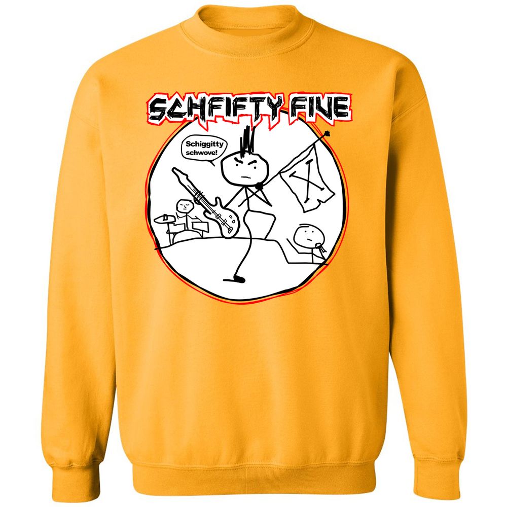 Classic Unisex Sweatshirt - 3DSJB4RN - Gold - 11
