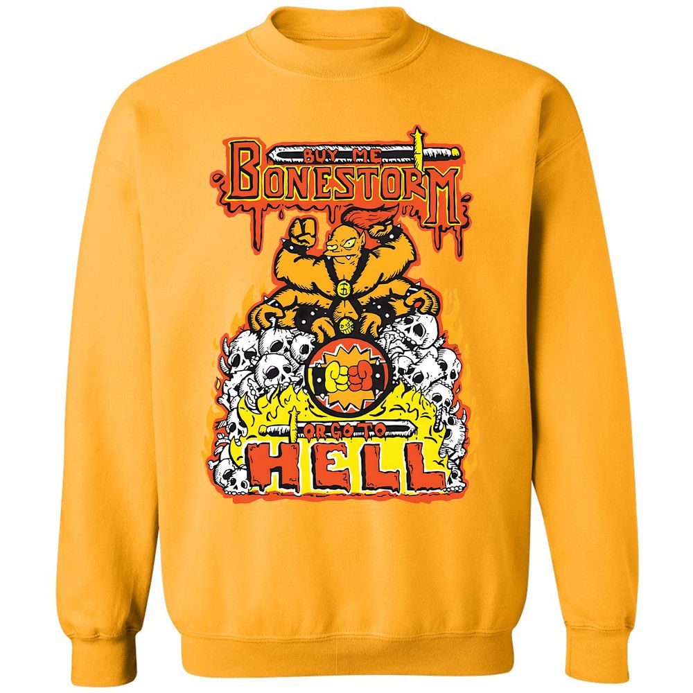 Classic Unisex Sweatshirt - A3U8XR5F - Gold - 11